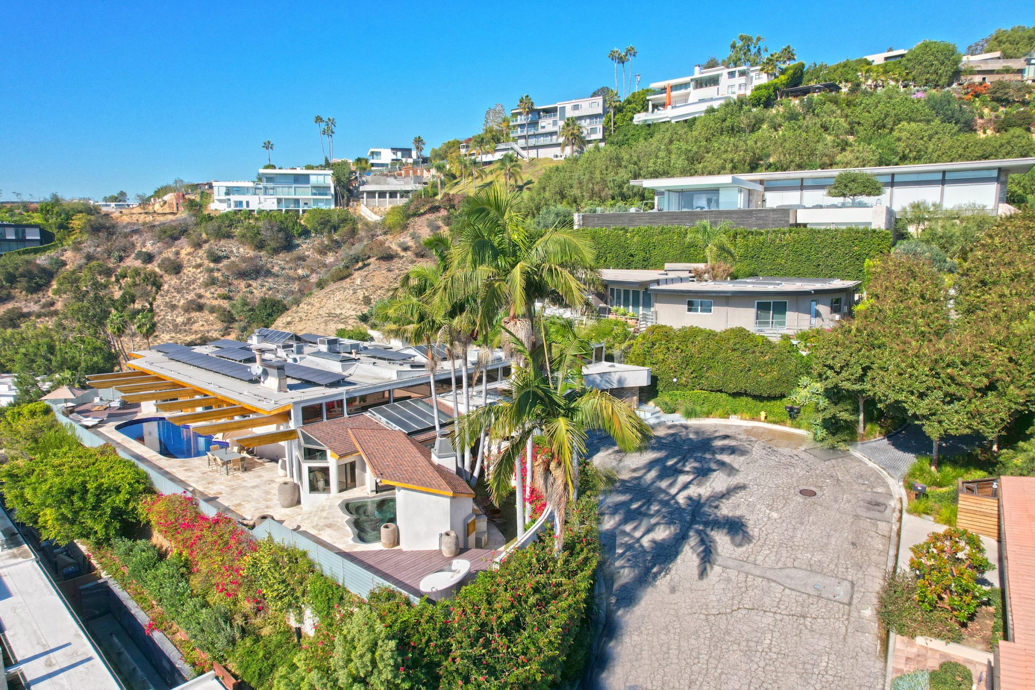 1443 Devlin Drive Los Angeles, CA 90069 A Birds Eye